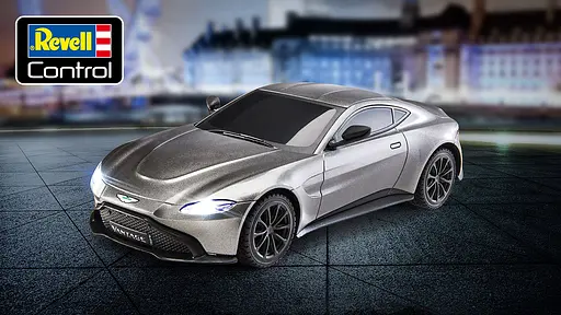 Машинка Revell Control RC Car Aston Martin Vantage на управлінні сріблястий 24658 - фото 7