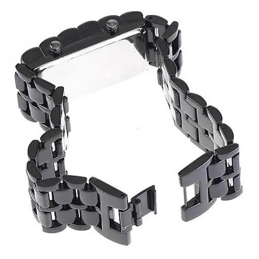 Часы-браслет Led Watch Iron Samurai Черный с красными светодиодами (IBW012BR) - фото 9