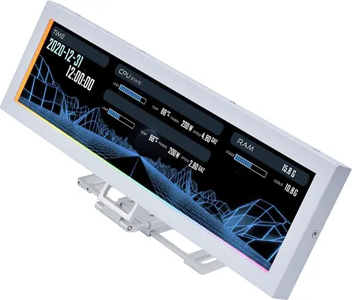 Екран LIAN LI 8.8quot; Universal Screen Mount, White - фото 1