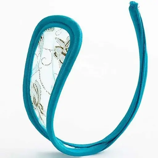 Стрінги-невидимки жіночі без лямок сині S M