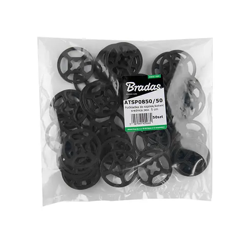 Підкладка для штифтів/анкерів Bradas зовнішній діаметр 4.5 см, 50 шт (ATSP0850/50) - фото 3