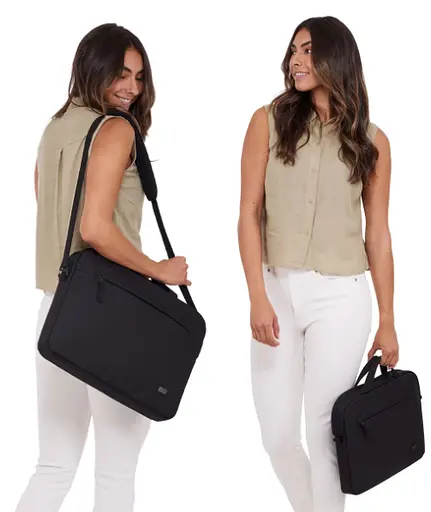 Сумка Invigo Eco Attache 15.6" INVIA-116 Black Case logic sum0027808 - фото 5