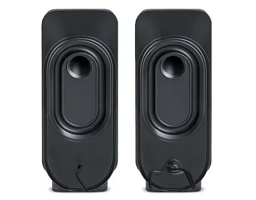 Колонки 2.0 Real-El S-80 Black, 2 x 3 Вт, пластиковый корпус, питание от USB, управление спереди (S-80) - фото 3