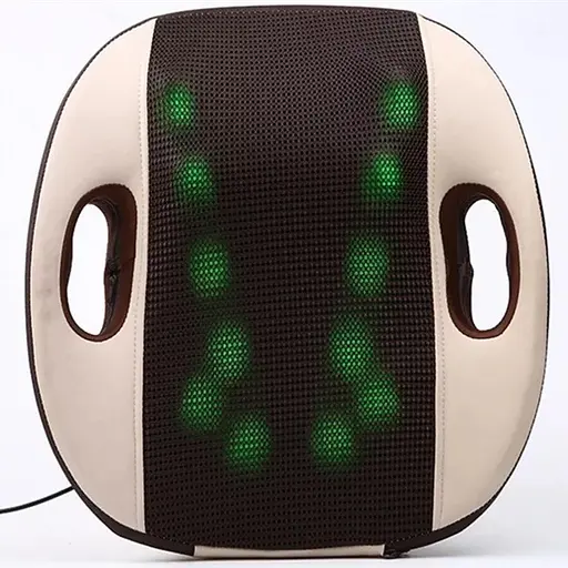 Массажная подушка Maxtop 3D Back для спины и шеи (12 роликов и подогрев) - фото 6