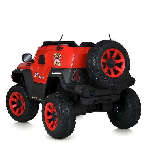 Електромобіль дитячий Bambi M 5816EBLR-3 на чотири мотори із сигналом на кермі - фото 5