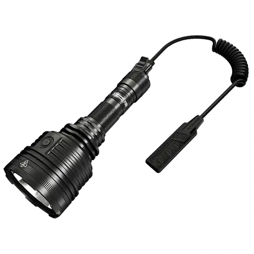 Надпотужний ліхтар Nitecore P30i USB Type-C 1000м із виносною кнопкою (Чорний) - фото 4