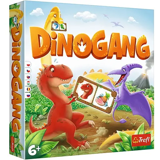 Настольная игра Trefl ДиноБанда (Dinogang) (02080) - фото 1