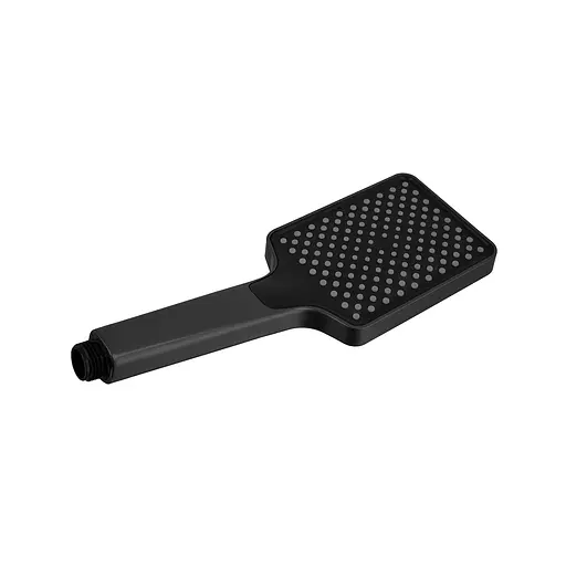 Душова система з кнопковим перемикачем із алюмінію Zerix PBI-009-J Black 4 режими ZX5849, Чорний матовий - фото 7