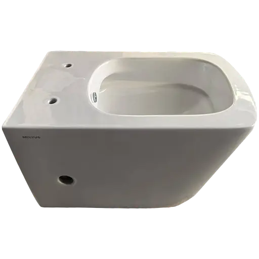 Унитаз-биде подвесной Mixxus Premium Quadro-1301-R 510x350x345 мм Rimless MP6658, Белый - фото 6