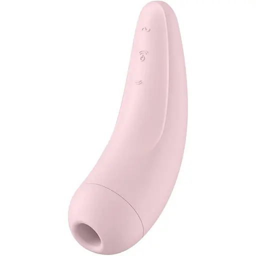 Вибратор с вакуумной стимуляцией Satisfyer Curvy 2+ Pink SO3782 (95851) - фото 3