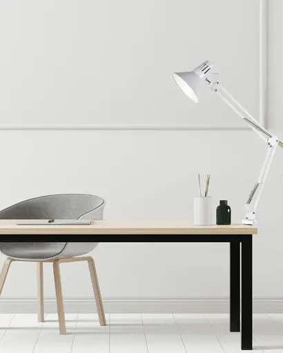 Настільна лампа на струбцині Goldlux 327536 Worker E27 1x10W IP20 - фото 2