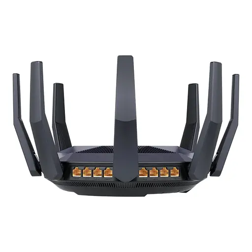ASUS Маршрутизатор RT-AX89X AX6000 8xGE LAN 1xGE WAN 1x10GE 1xSFP+ 2xUSB3.1 MU-MIMO OFDMA MESH - фото 4