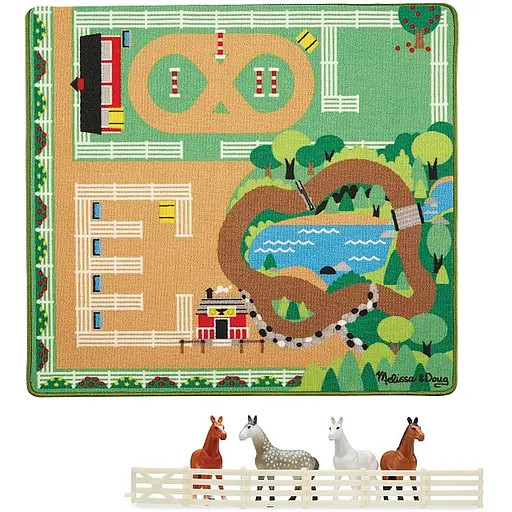 Килимок ігровий Melissa & Doug з конячками (MD19409)