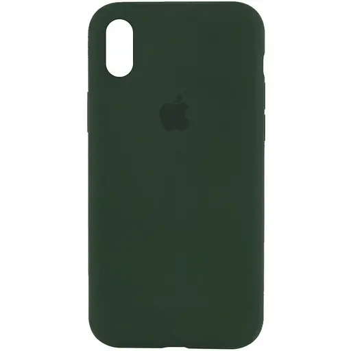 Чохол Silicone Case Full Protective (AA) для Apple iPhone X / XS (5.8) Зелений / Cyprus Green - фото 1