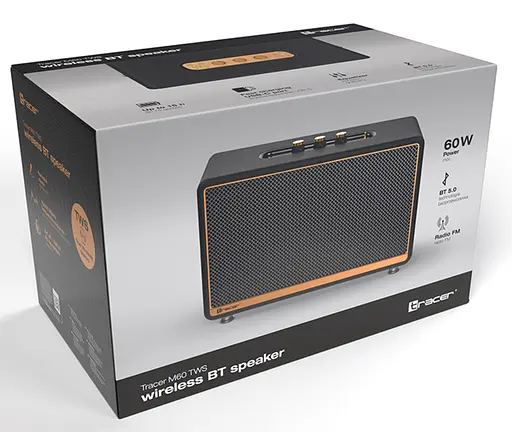 Bluetooth колонка Tracer M60 TWS Black 60W (TRAGLO47249) - фото 5