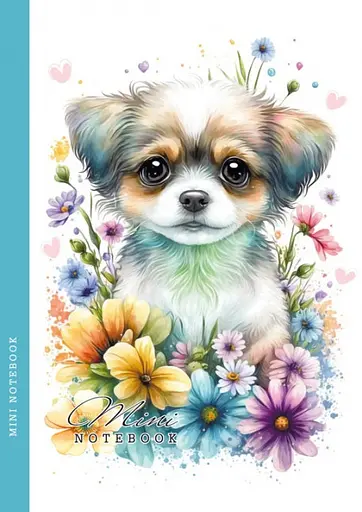 Блокнот, 128x165 мм, 55 г/м², 64 аркуші, інтегральна палітурка, матова ламінація 23181