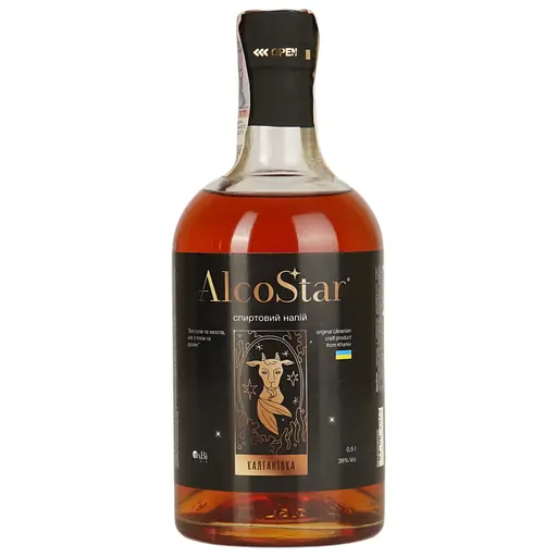 Напиток спиртной AlcoStar Калгановка 38% 0.5 л - фото 1