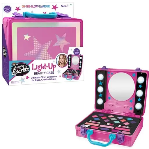 Набор детской косметики Cra-Z-Art Light-Up Beauty Studio зеркало с подсветкой (17362CRA) - фото 2