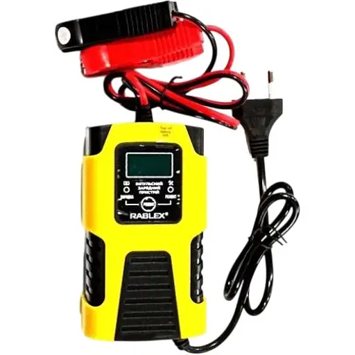 Автоматичний зарядний пристрій для акумуляторів Rablex RB-600 6V-12V 2Ah 30W