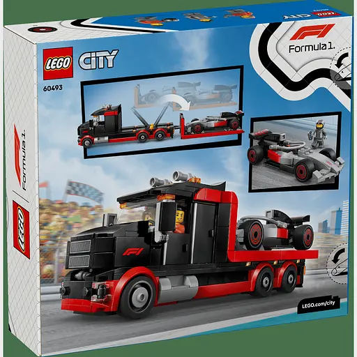 Конструктор LEGO City F1 Display Truck with Audi F1 Race Car 508 деталей (60493) - фото 7