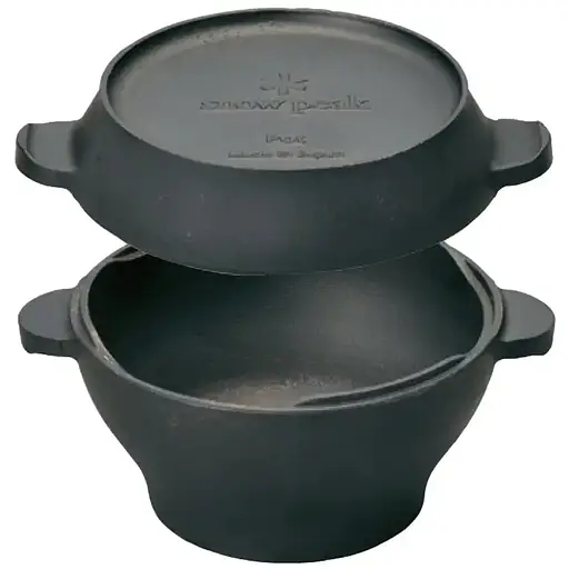 Кастрюля чугунная Snow Peak CS-501R Micro Pot - фото 2