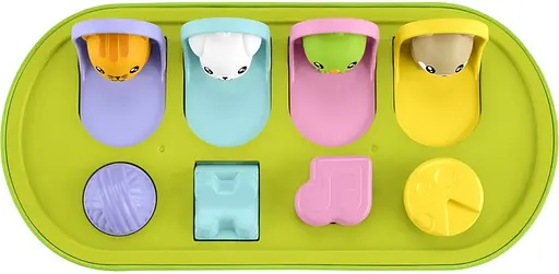 Развивающая игрушка Укрытия со зверятами Fisher - Price (JDL66) - фото 5