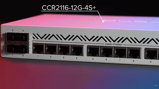 Маршрутизатор Mikrotik Cloud Core Router CCR2116-12G-4S+ - фото 2