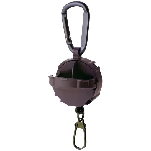 Ретрівер DaiichiSeiko Clip On Reel + Micro Case к:dark earth - фото 2