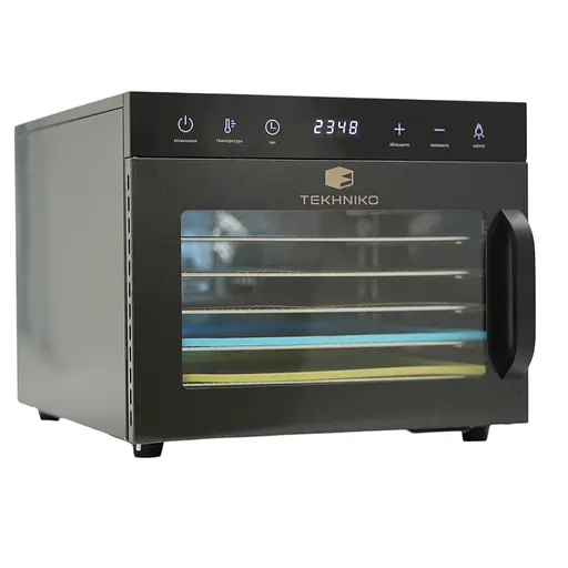 Дегідратор професійний Tekhniko DH-06H-BK (6 лотків) чорний - фото 3