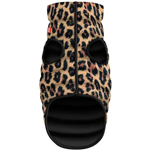 Курточка для собак WAUDOG Clothes малюнок Леопард M40 В 63-67 см С 39-43 см - фото 3