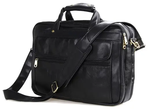 Сумка кожаная мужская Vintage 40,5х30,5х12,5 см sum0012438 - фото 1