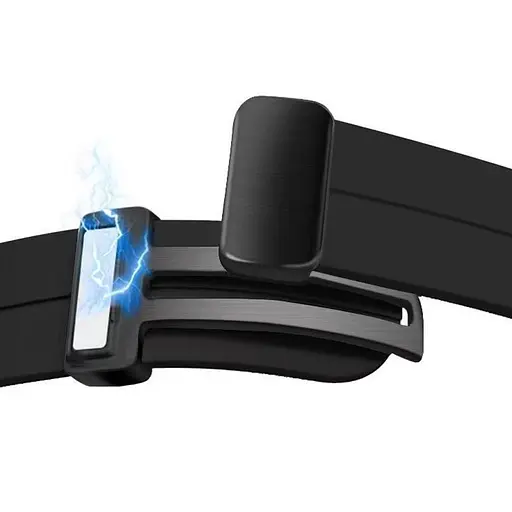 Ремешок Line Magnetic для Xiaomi Mi Band 9/8/10 Черный/Black - фото 5