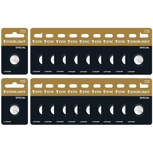 Батарейка Enerlight Lithium CR 2032 20 шт. (70320101H) - фото 1
