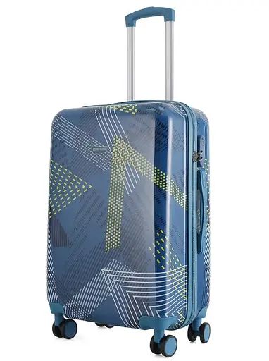 Чемодан Semi Line 24" (M) Blue Pattern (T5652-2) (DAS302327) - фото 1