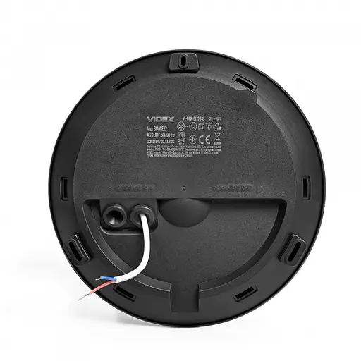 Світильник IP65 під лампу E27 VIDEX VL-BHR-E2726SB з датчиком руху - фото 6