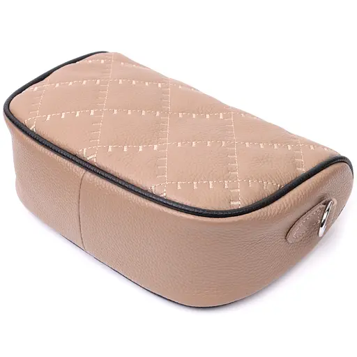 Полукруглая сумка кросс-боди Vintage для женщин из натуральной кожи 22х15.5х7 см sum0029002 - фото 5