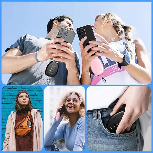 Портативное зарядное устройство-брелок Huaeng Mini Power Emergency Pod для iPhone, 1600 мАч 2 шт. - фото 6