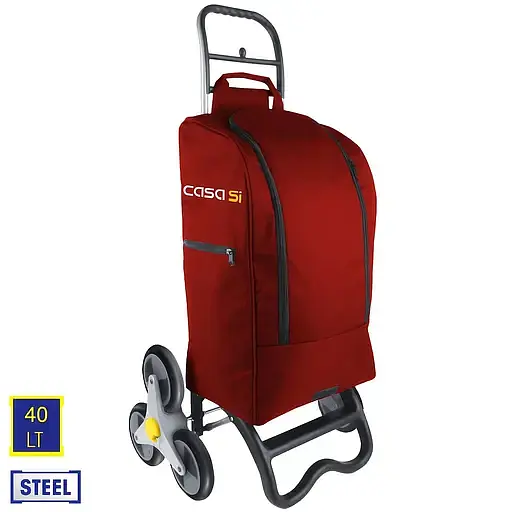 Сумка-тележка Casa Si Buddy Red (CS93077Y06R) - фото 2