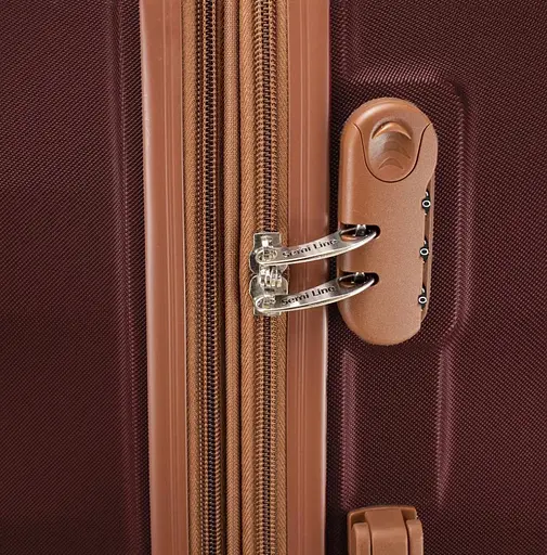 Чемодан Semi Line 20" (S) Burgundy (T5708-1) (DAS302912) - фото 5