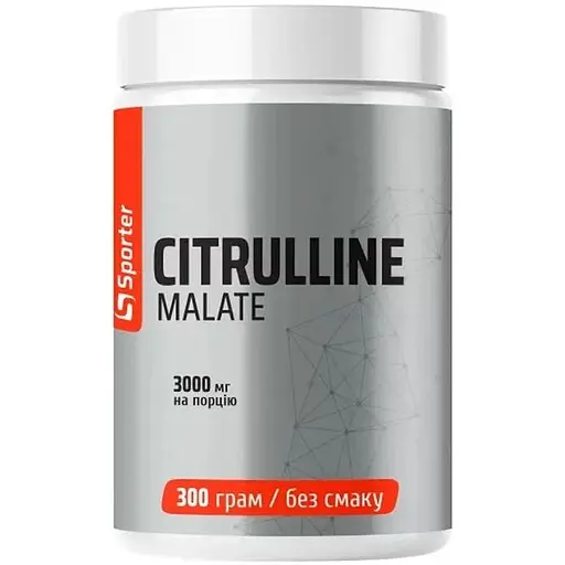 Аминокислота Sporter Citrulline Malate, 300 грамм