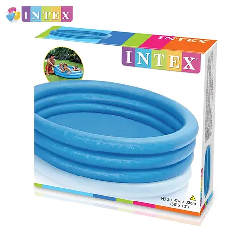 Басейн надувний дитячий Intex 59416 NP Кристал 114x25 см об'єм 160 л від 2 до 8 років - фото 3