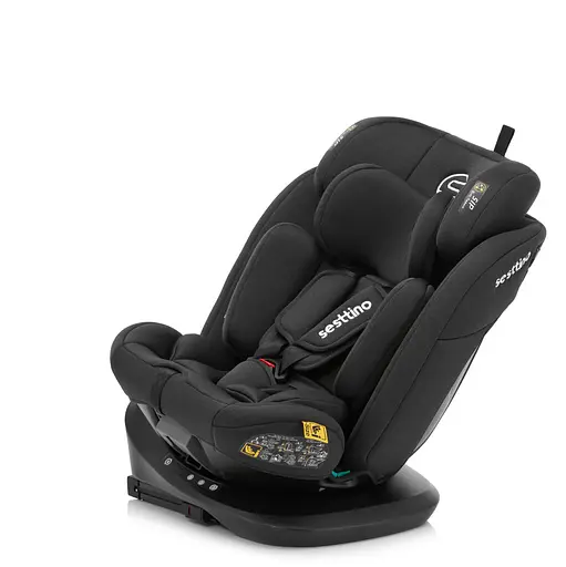 Автокрісло Sesttino Oktagon Pro Isofix 0-36kg Black - фото 4