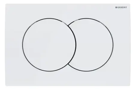 Клавіша змиву Geberit Delta01 біла 115.107.11.1 - фото 1