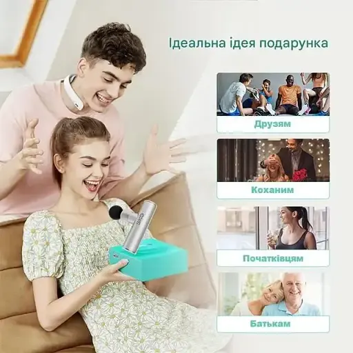 Массажер SKG F3 Lite Body snow silver RU - фото 13