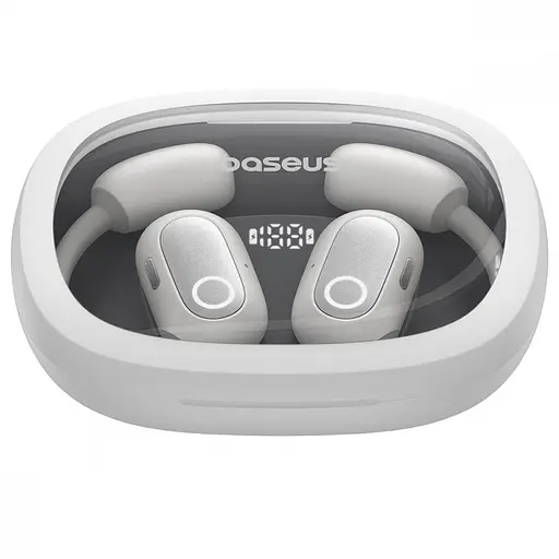 Навушники бездротові Baseus Eli Fit Open-Ear True білі (A00073200213-00) - фото 2
