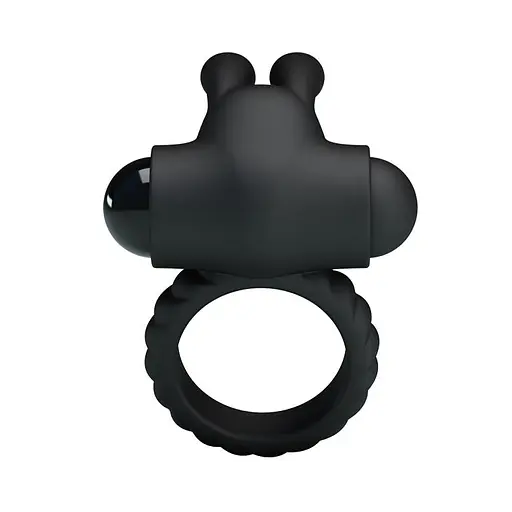 Эрекционное кольцо Pretty Love Eudora Penis Ring 2.4 см черный - фото 6