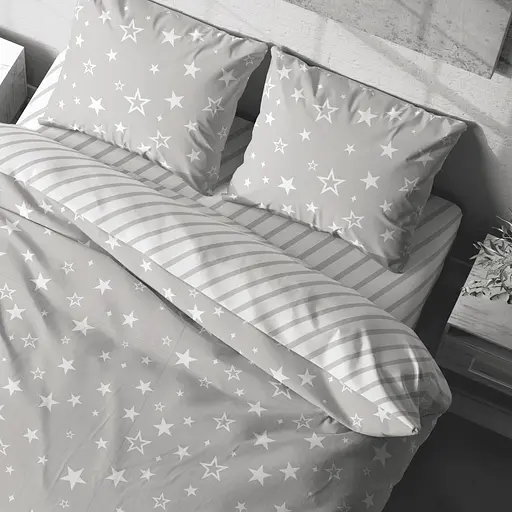 Комплект постільної білизни LeLit P-0216/2 півтораспальний полісатин 150 х 215 см (le2000000320199) - фото 5