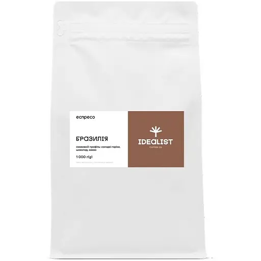Кава в зернах Idealist Coffee & Co. Бразилія еспресо 1 кг