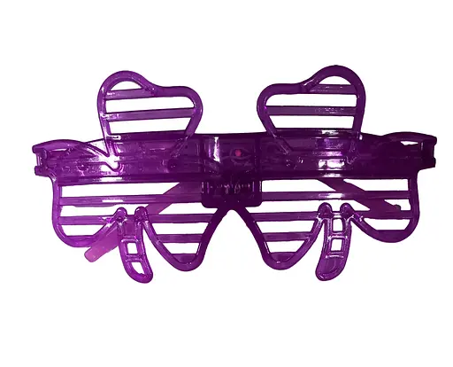 Окуляри для свят KO-02, з підсвічуванням, у пакеті Вид 5 - фото 1