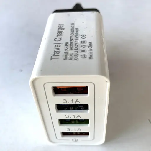 Зарядний пристрій 4 usb порту AR-430 блок живлення - фото 4